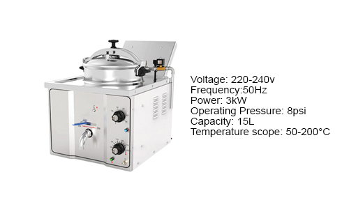 Table Top Pressure Fryer
